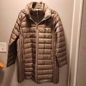 Michael Kors Champagne colored jacket w/ removable hood (New - no tags)